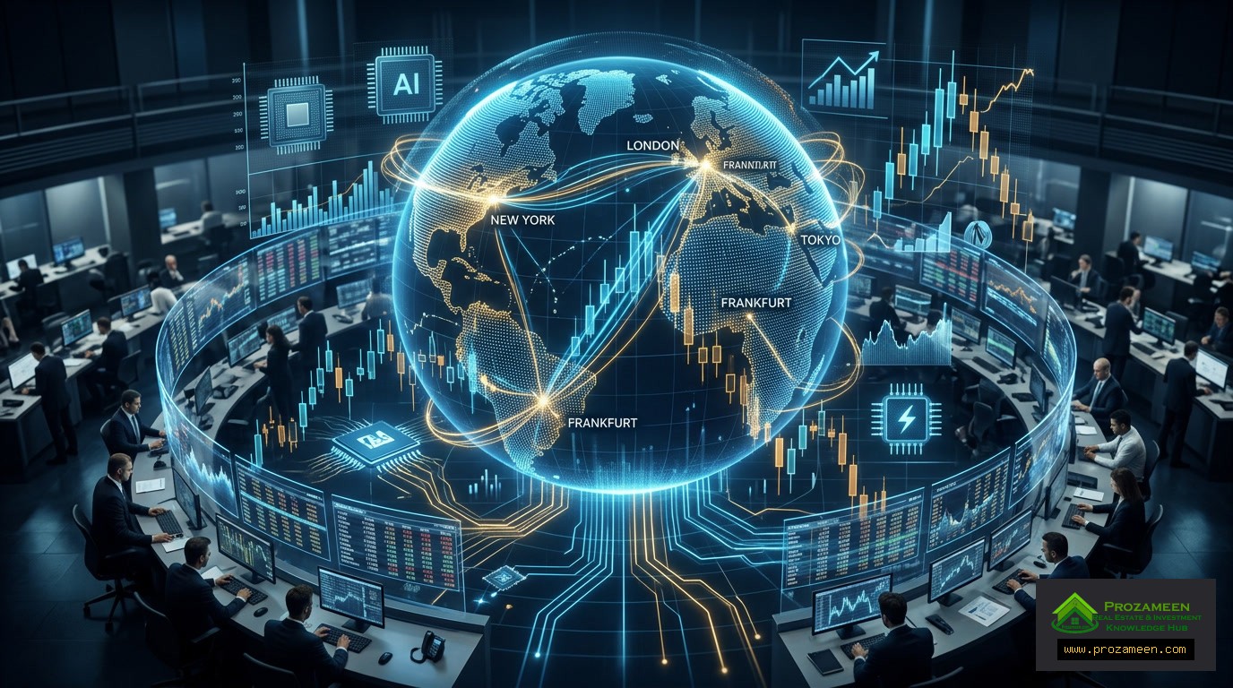 Global Stock Markets: Fed, AI & Oil Market Analysis