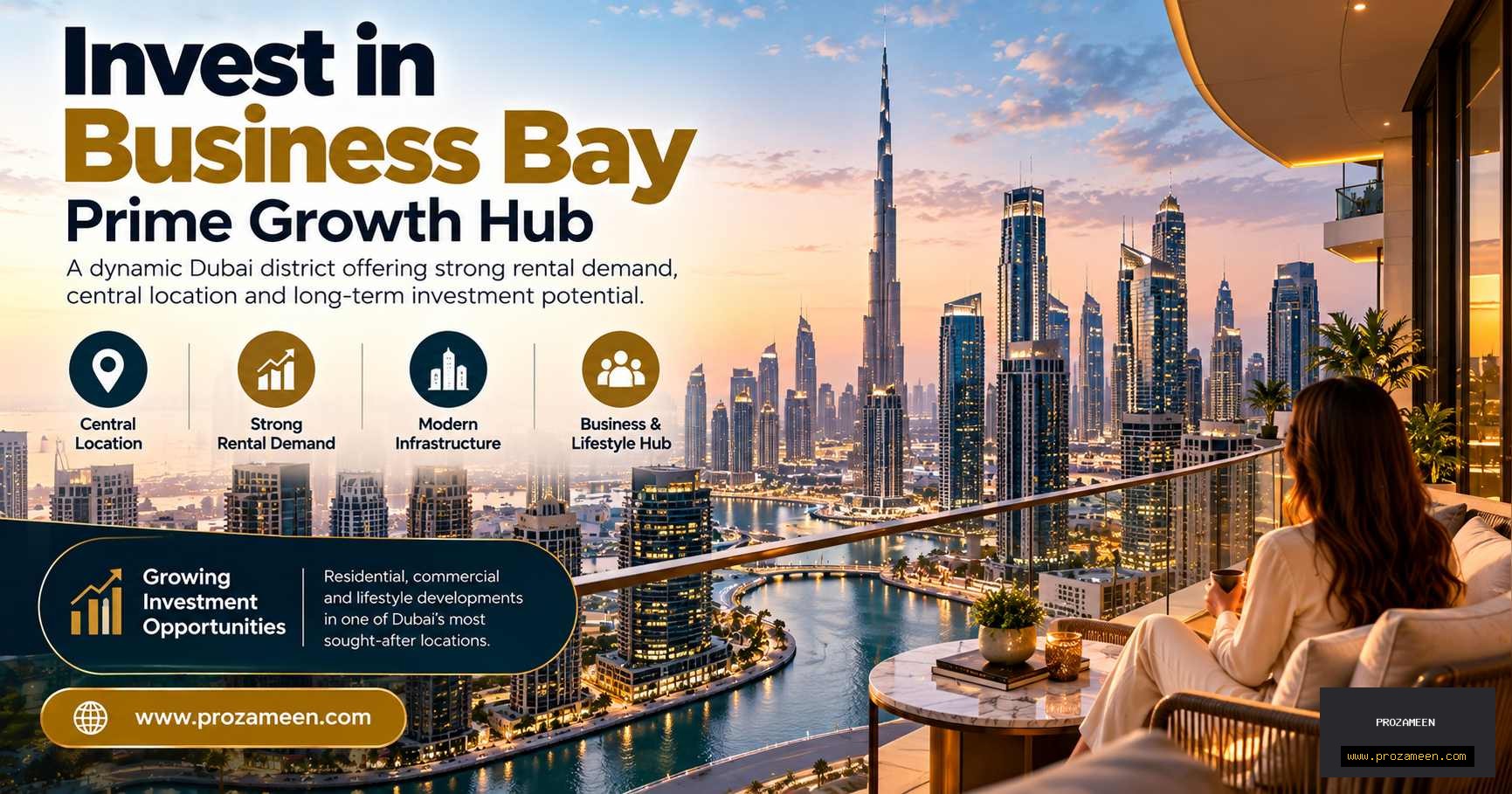 Invest in Business Bay Prime Growth Hub