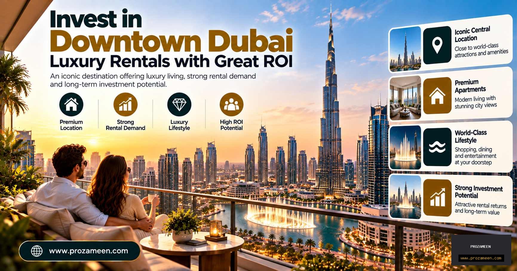 Invest in Downtown Dubai - Luxury Rentals with Great ROI