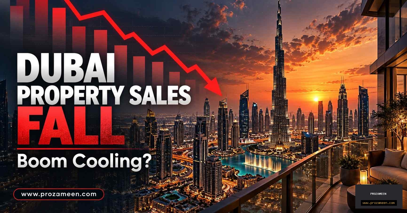 Dubai Property Sales Fall: Is the Boom Cooling?
