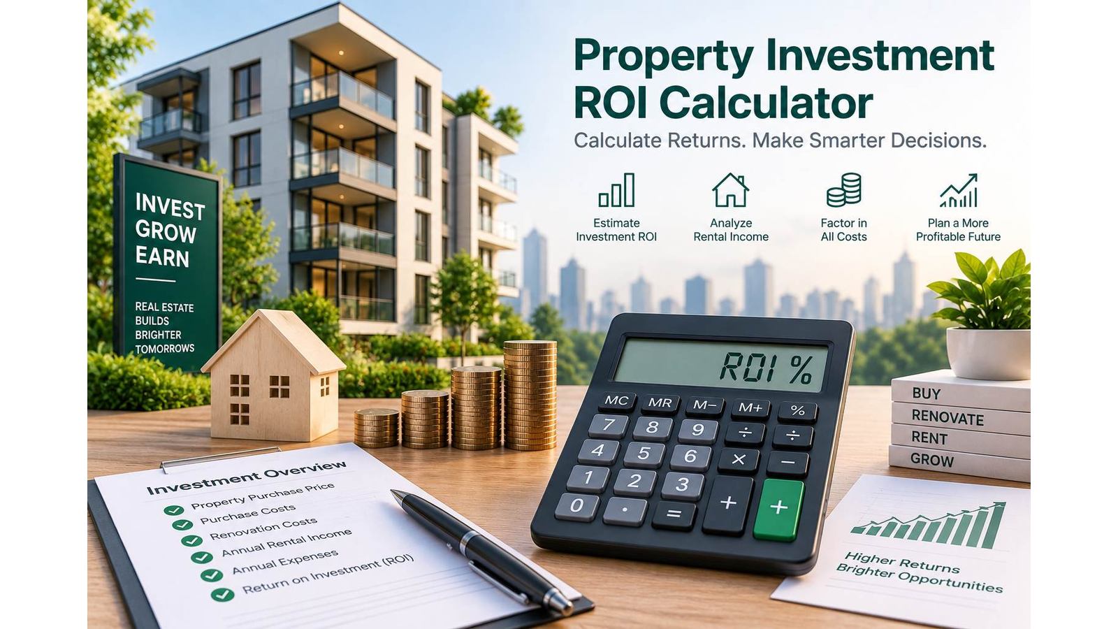 Property Investment ROI Calculator