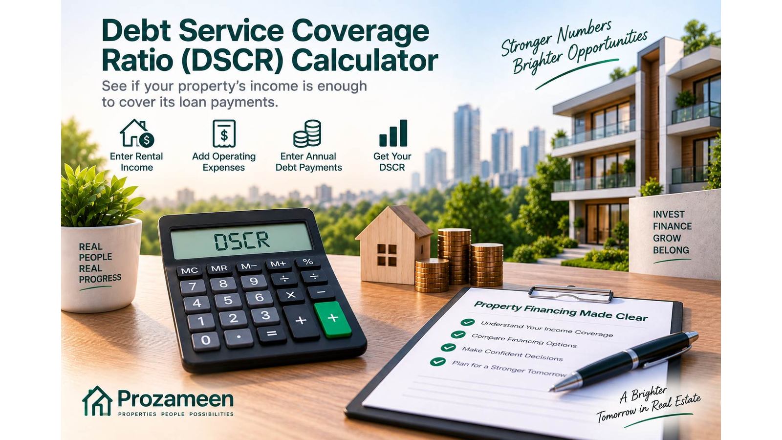 Debt Service Coverage Ratio (DSCR) Calculator