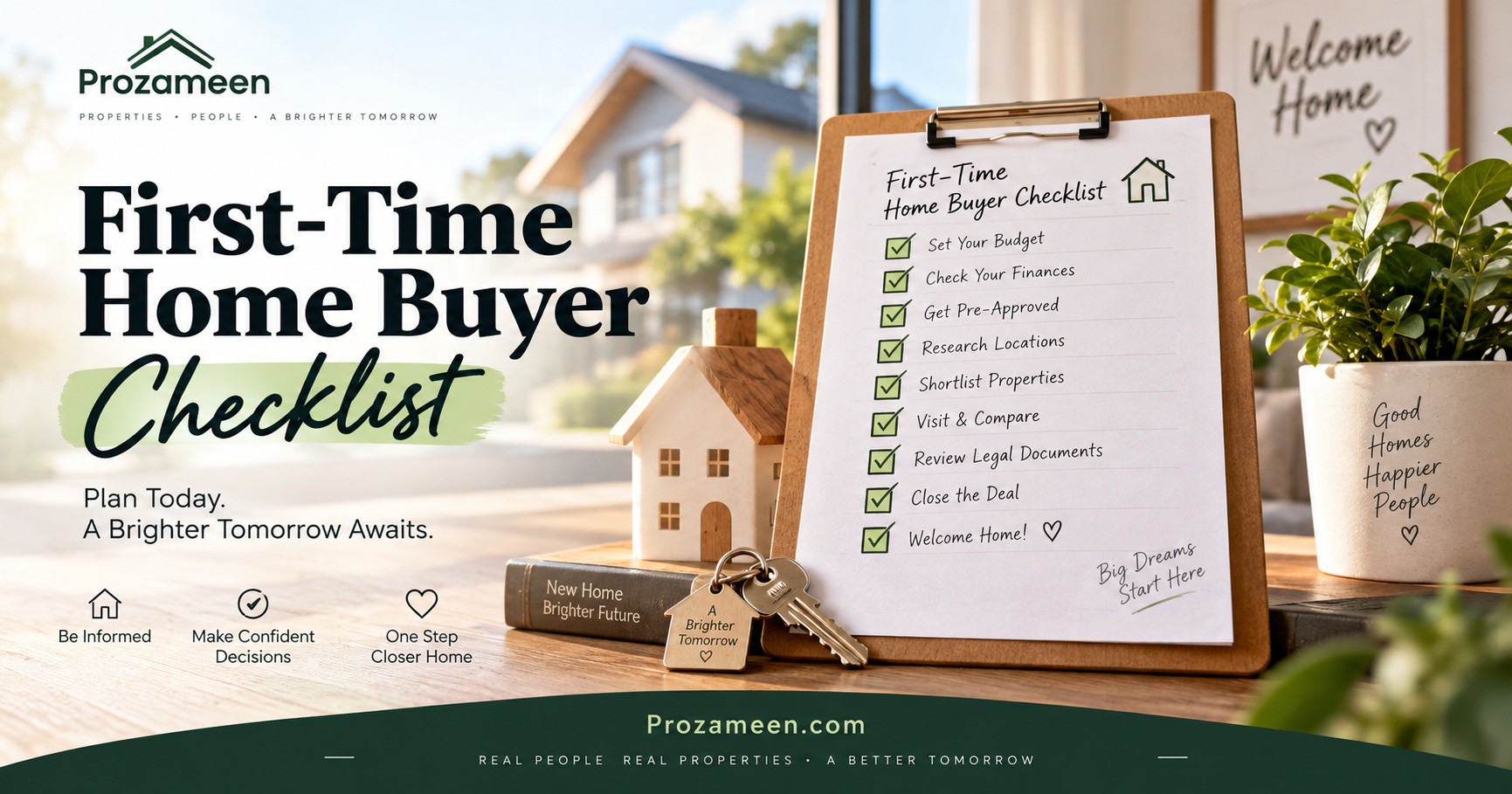 First-Time Home Buyer Checklist